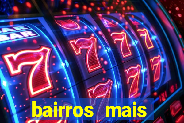 bairros mais perigosos de bh